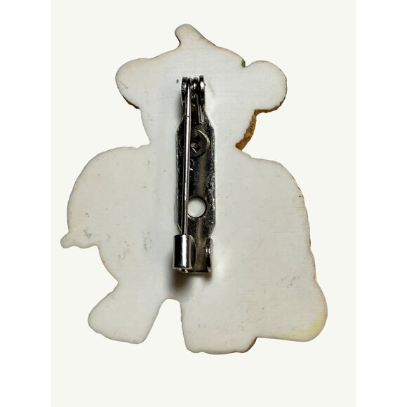 Vintage Halloween Teddy Bear Pin - Picture 6 of 6